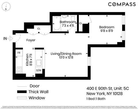400 E 90th St #5C, New York, NY 10128