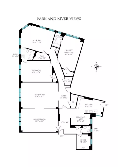 180 Riverside Dr #3B, New York, NY 10024
