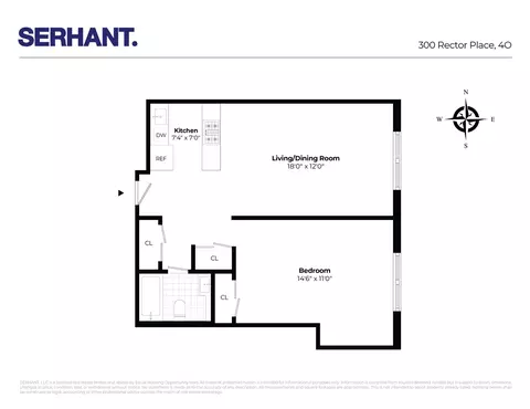 300 Rector Pl #4O, New York, NY 10280