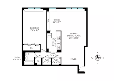 150 E 56th St #4C, New York, NY 10022