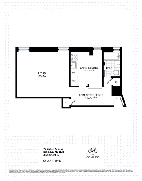 78 8th Ave #1C, Brooklyn, NY 11215