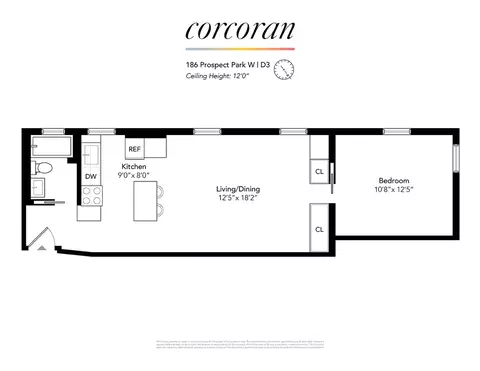 186 Prospect Park W #D3, Brooklyn, NY 11215