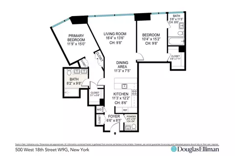 500 W 18th St #W9G, New York, NY 10011