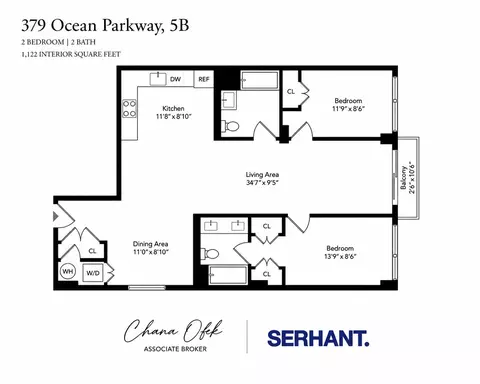 379 Ocean Pkwy #5B, Brooklyn, NY 11218