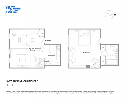 139 W 85th St #4, New York, NY 10024