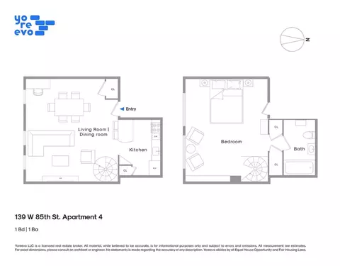 139 W 85th St #4, New York, NY 10024