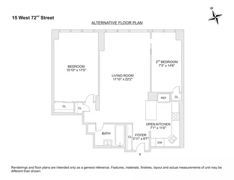 15 W 72nd St #5A, New York, NY 10023