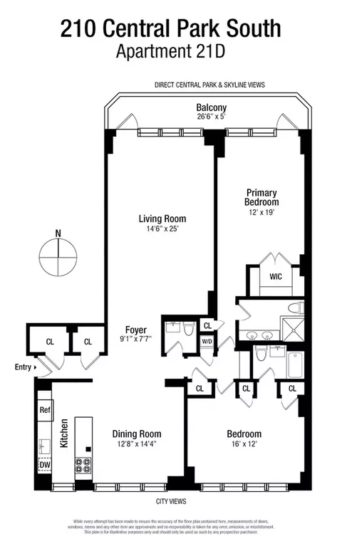 210 Central Park S #21D, New York, NY 10019