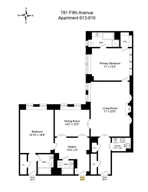781 5th Ave #615, New York, NY 10022
