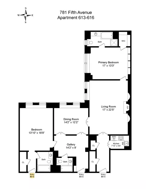 781 5th Ave #616, New York, NY 10022