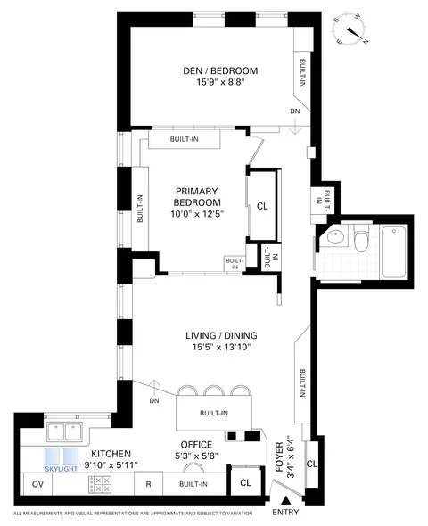 581 Academy St #5B, New York, NY 10034