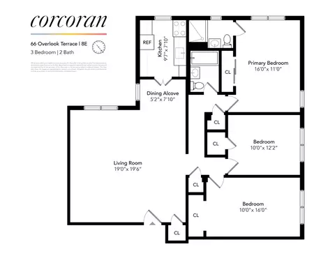66 Overlook Ter #8E, New York, NY 10040