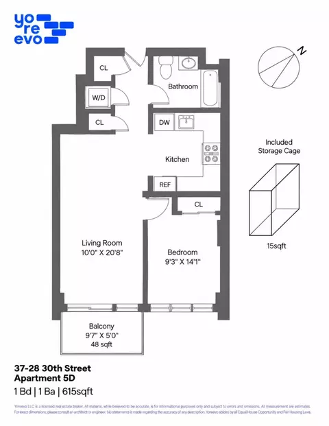 37-28 30th St #5D, Long Island City, NY 11101