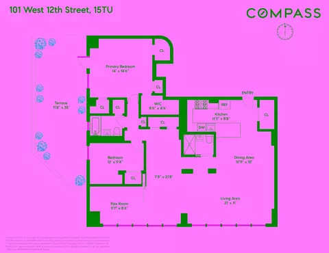 101 W 12th St #15TU, New York, NY 10011