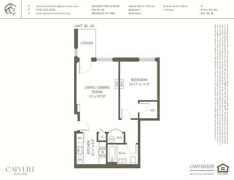 625 New York Ave #3K, Brooklyn, NY 11203