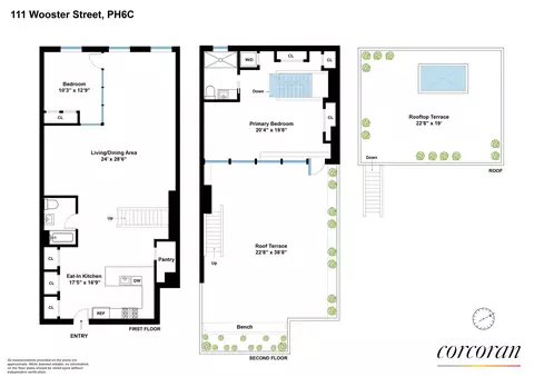 111 Wooster St #PHC, New York, NY 10012