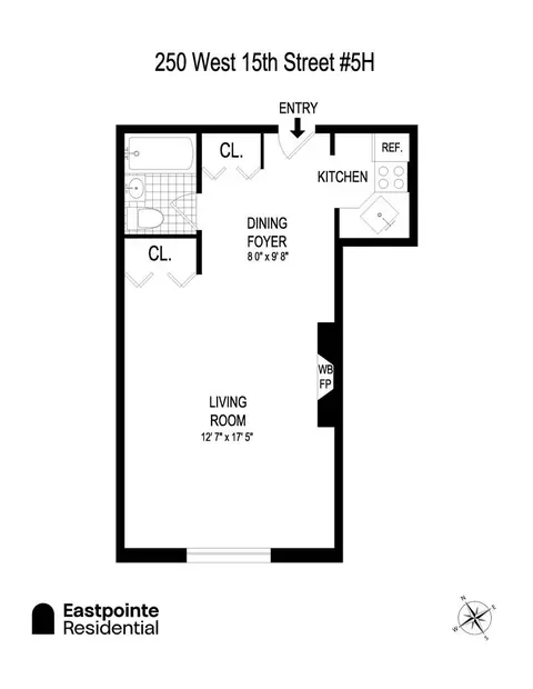 250 W 15th St #5H, New York, NY 10011