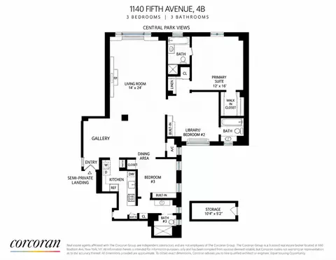 1140 5th Ave #4B, New York, NY 10128