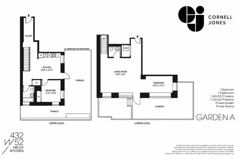 432 W 52nd St #1A, New York, NY 10019