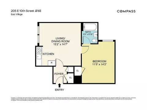 205 E 10th St #6E, New York, NY 10003