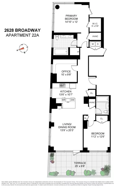 2628 Broadway #22A, New York, NY 10025