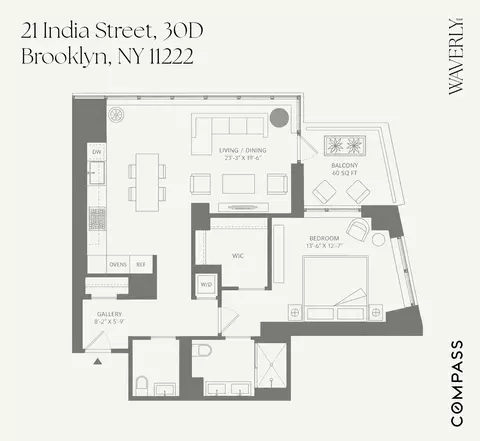 21 India St #30D, Brooklyn, NY 11222