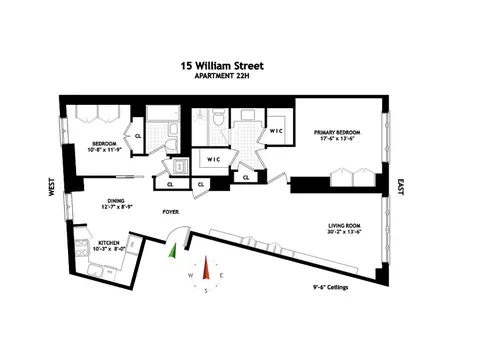 15 William St #22H, New York City, NY 10004