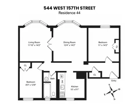 544 W 157th St #44, New York, NY 10032