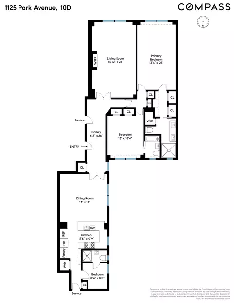 1125 Park Ave #10D, New York, NY 10128