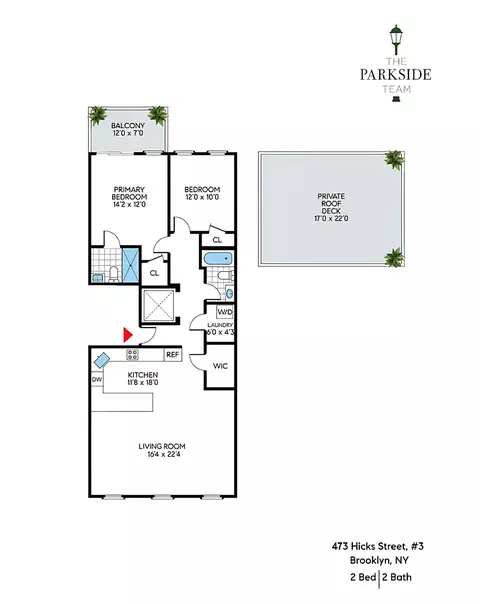 473 Hicks St #3, Brooklyn, NY 11231
