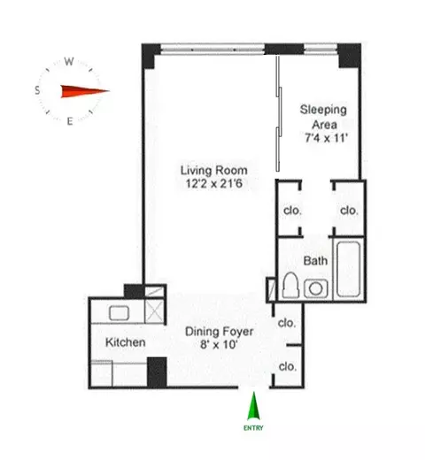 345 E 56th St #5B, New York, NY 10022