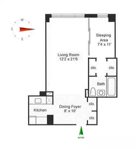 345 E 56th St #5B, New York, NY 10022
