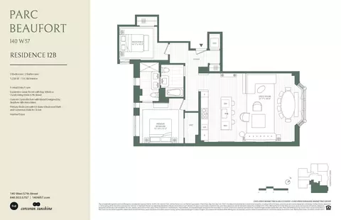 140 W 57th St #12B, New York, NY 10019