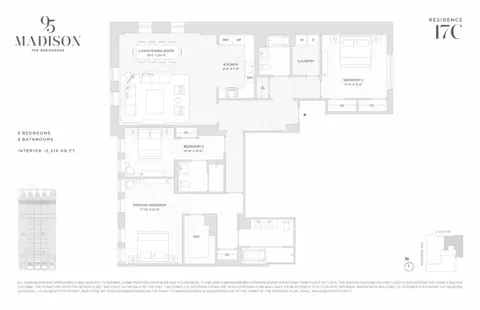 95 Madison Ave #17C, New York, NY 10016