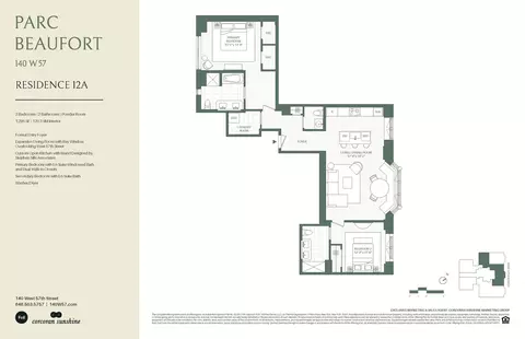 140 W 57th St #12A, New York, NY 10019