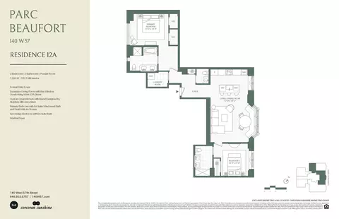 140 W 57th St #12A, New York, NY 10019