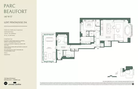 140 W 57th St #15A, New York, NY 10019