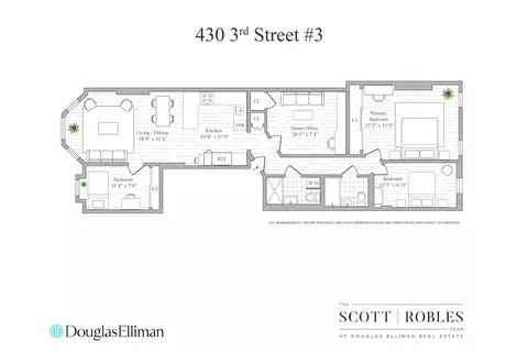 430 3rd St #3, Brooklyn, NY 11215