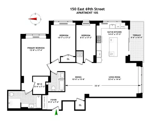 150 E 69th St #10S, New York, NY 10021