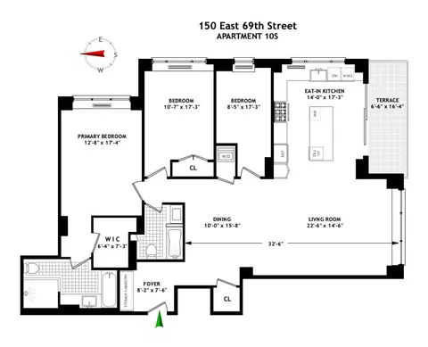 150 E 69th St #10S, New York, NY 10021