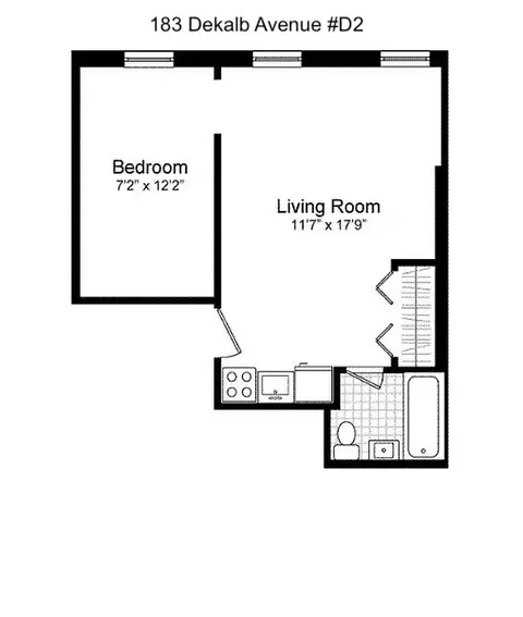 183 Dekalb Ave #D2, Brooklyn, NY 11205