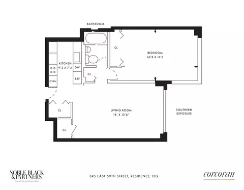 345 E 69th St #13G, New York, NY 10021