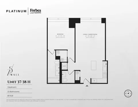 75 Wall St #37H, New York, NY 10005