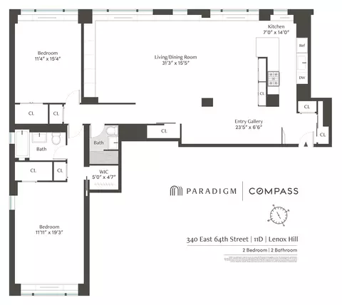 340 E 64th St #11D, New York, NY 10065