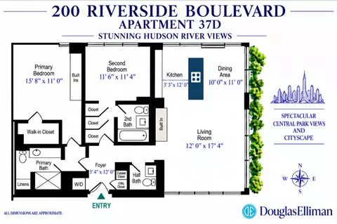 200 Riverside Blvd #37D, New York, NY 10069