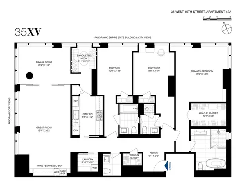 35 W 15th St #12A, New York, NY 10011
