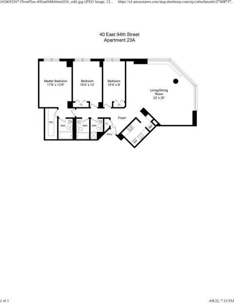 40 E 94th St #23A, New York, NY 10128
