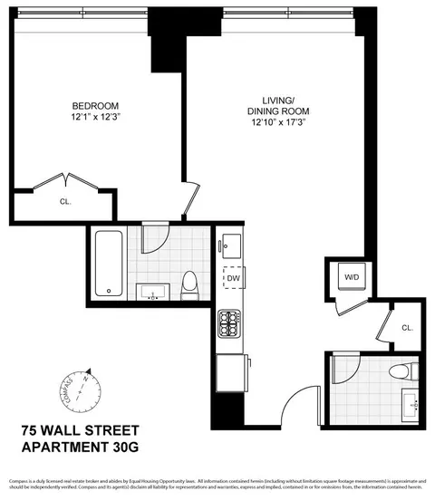 75 Wall St #30G, New York, NY 10005