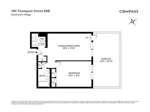 180 Thompson St #6D, New York, NY 10012