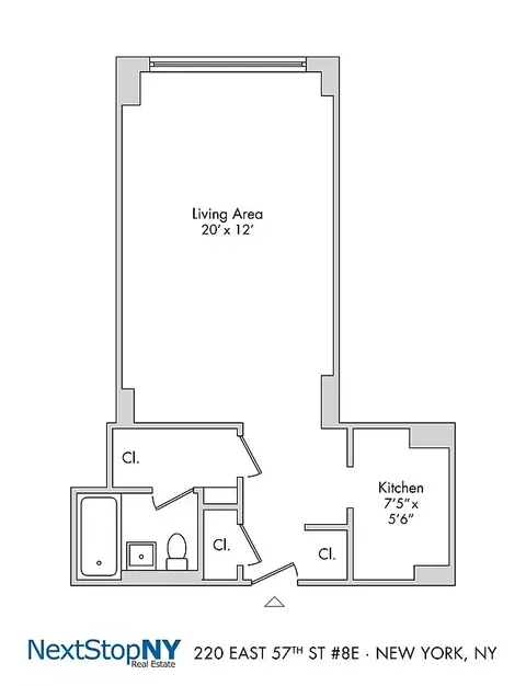 220 E 57th St #8E, New York, NY 10022